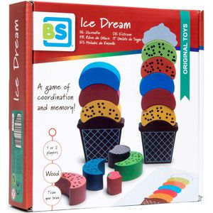 BS Toys IJs Creaties Hout - Balans en Stapelspel | Geschikt voor Kinderen en Volwassenen | Vanaf 4 jaar | 1-2 spelers