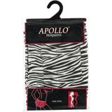 Apollo - Hotpants dames - Zebra design - Maat S/M - Hotpants - Feestkleding - Hotpants met print - Carnavalskleding