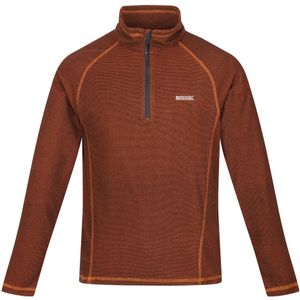 Regatta Great Outdoors - Heren Montes Fleece Sweater met Trechter Nek (2XL) (Verbrand koper)