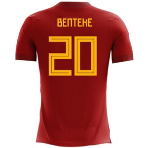 2022-2023 Belgium Airo Concept Home Shirt (Benteke 20)