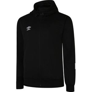 Umbro Gebreide Hoodie Kinderen/Kinderen Total Training (158) (Zwart/Wit)