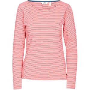 Trespass - Dames Caribou Casual Top (2XS) (Hibiscus rode streep)