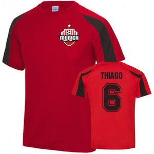 Thiago Bayern Munich Sports Training Jersey (Red)