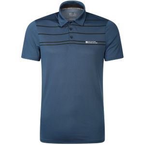 Mountain Warehouse Heren Weg IsoCool Poloshirt (XS) (Blauw)