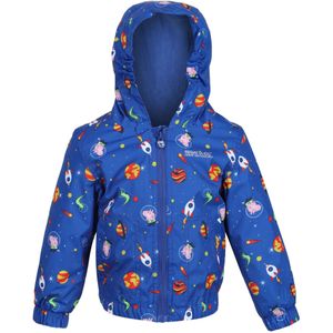 Regatta Kinder/Kids Muddy Puddle Peppa Pig Kosmisch Gewatteerd Jasje (104) (Surf Spray)