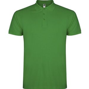 Roly Heren Ster Poloshirt met Korte Mouwen (3XL) (Tropisch Groen)