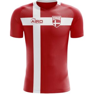 2022-2023 Denmark Flag Concept Football Shirt - Adult Long Sleeve