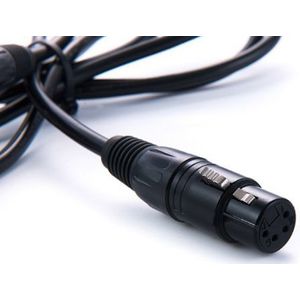 Rolux 4-Pins XLR Female met 4 Pins Male Connector RL-C7