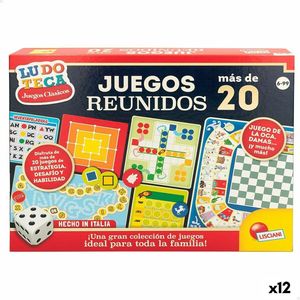 Bordspel Lisciani Juegos reunidos ES 40 x 0,1 x 33 cm (12 Stuks)