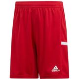 adidas - T19 Knit Shorts JR - Voetbalbroekje Rood - 140