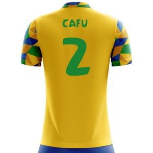 2022-2023 Brazil Home Concept Football Shirt (Cafu 2)