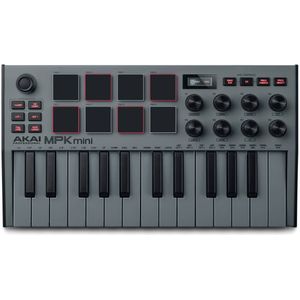 Regelaar Akai MPK Mini MK3 Grey MIDI