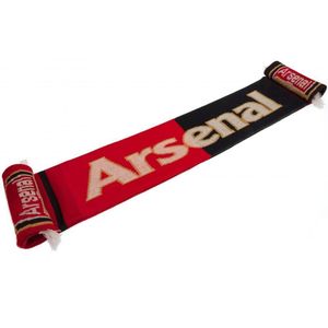 Arsenal FC Tweekleurige Winter Sjaal  (Rood/zwart)