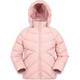 Mountain Warehouse Chill gewatteerde jas voor kinderen (128) (Roze)