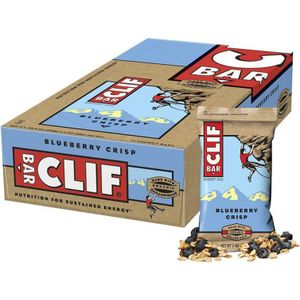 Clif Bar Energie Bar met Haver en Bosbessen (12 Stuks)