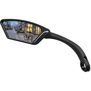 VWP Fietsspiegel verstelbaar e-bike 12 cm links zwart