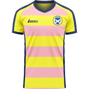 Scotland 2022-2023 Away Concept Football Kit (Libero) - Kids (Long Sleeve)