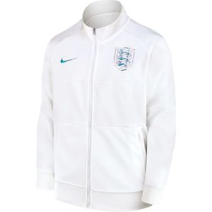 2022-2023 England Woven Football Jacket (White) - Ladies