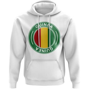 Guinea Football Badge Hoodie (White)