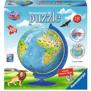 Ravensburger XXL 3D Puzzel Kinder Globe (180 Stukjes)