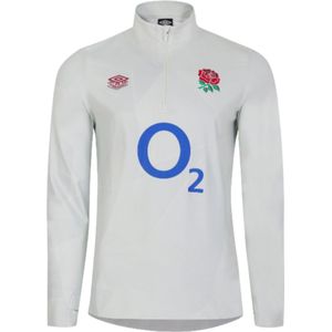 2023-2024 England Rugby Warm Up Mid Layer Top (White)