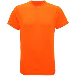 Tri Dri Mens Korte Mouwen Lichtgewicht Fitness T-Shirt (M) (Bliksem oranje)