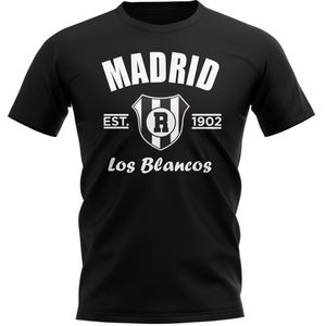 Real Madrid Established Football T-Shirt (Black)