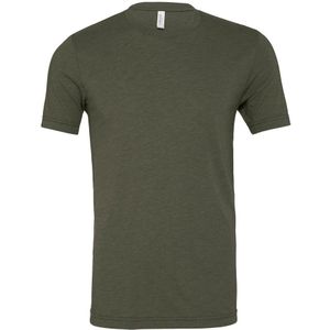 Bella Canvas Unisex Volwassenen Triblend Bemanningsleden Hals T-Shirt (S) (Militaire Groene Triblend)