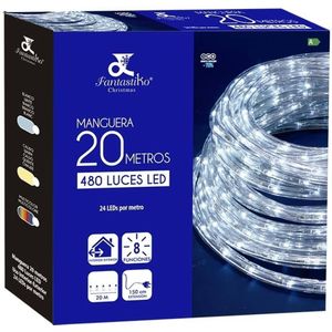 Lichtstrip LED Wit Kerstmis 1,5 m