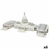 3D puzzel Colorbaby Capitolio 126 Onderdelen 52,5 x 20,5 x 23,5 cm (6 Stuks)