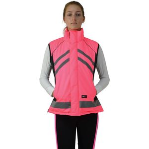 HyVIZ Volwassenen Gevoerde Gilet (XL) (Roze)