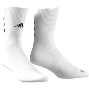 adidas - Alphaskin Crew Ultra Light Sock - Sportsokken Wit - 49 - 51