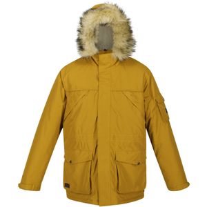 Regatta Heren Salinger II Kunstbont Geïsoleerd Parka (L) (Mosterdzaad)