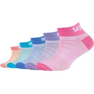 Skechers Mesh Ventilation Quarter Boys and Grils 5PPK Socks