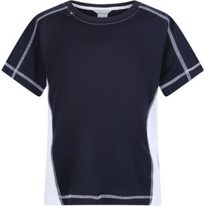 Regatta Kinderen/Kinderen Peking T-Shirt (116) (Marine / Wit)