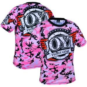 Joya Camouflage - T-shirt - Katoen - Roze - L