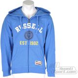 Russell Athletic  - Full zip Hooded Sweat - Sportieve Vesten - 128