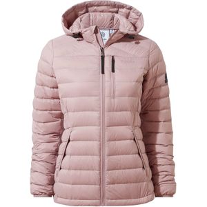 TOG24 Dames/Dames Drax Hooded Down Jacket (40 DE) (Verbleekt Roze)