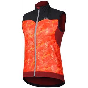 bodywarmer P-Painted Bird dames polyester rood mt 46