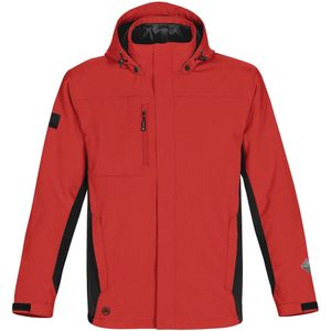 Stormtech Heren Atmosphere 3-in-1 Performance System Jacket (Waterdicht & Ademend) (Xlarge) (Stadion Rood/Zwart)