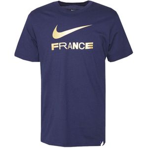 2022-2023 France Swoosh Tee (Navy)