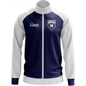 Anguilla Concept Football Track Jacket (Blue) - Kids