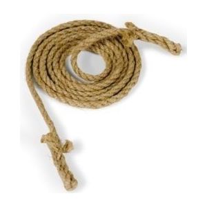 Touwspringen, touwtjespringen  5 meter lang 6 mm dik - Hennep  Top  Kwaliteit en Klasse