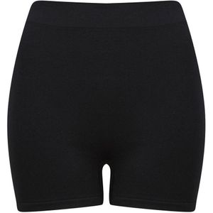 Tombo Dames/dames Naadloze Korte broek (L/XL) (Zwart)