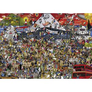 Heye British Music History Legpuzzel 2000 Stuk(s) Strips