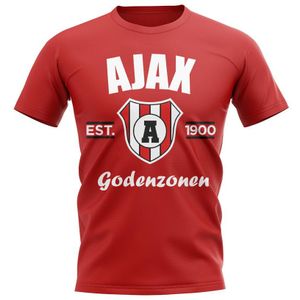 Ajax Established Football T-Shirt (Red)