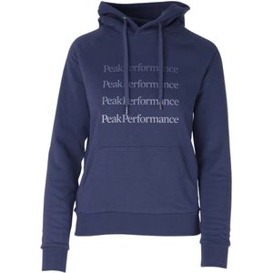 Peak Performance  - W Ground Hood - Dames Trui - XS