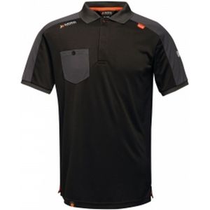 Regatta Heren Offensief Polo Shirt (L) (Zwart)