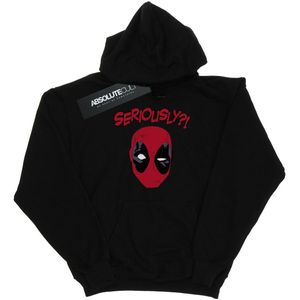 Marvel Heren Deadpool Serieus Hoodie (M) (Zwart)