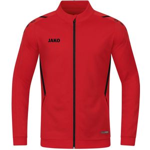 Jako - Polyester Jacket Challenge - Rood Trainingsjack - XL